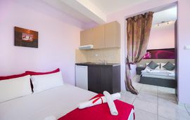 Irene Rooms, Skala Maries, Thassos, 4 Bed Studio, Second Floor, Cosmos