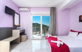 Irene Rooms, Skala Maries, Thassos, 4 Bed Studio, Second Floor, Cosmos