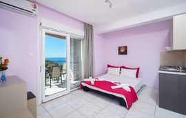 Irene Rooms, Skala Maries, Thassos, 4 Bed Studio, Second Floor, Cosmos