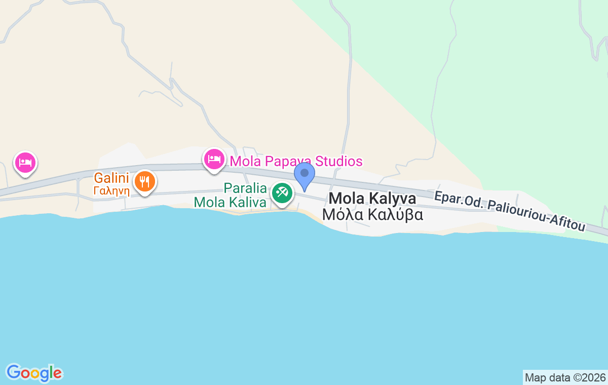 Accommodation location map