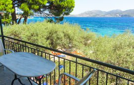 Daniel Beach Studios, Nikana, Lefkada, 3 Bed Studio, 1st Floor