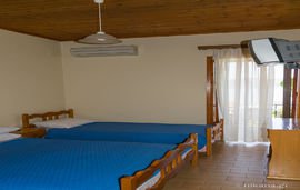 Daniel Beach Studios, Nikana, Lefkada, 3 Bed Studio, 1st Floor
