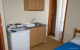 Daniel Beach Studios, Nikana, Lefkada, 3 Bed Studio, 1st Floor