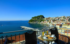acrothea hotel parga epirus deluxe double room sea view 2