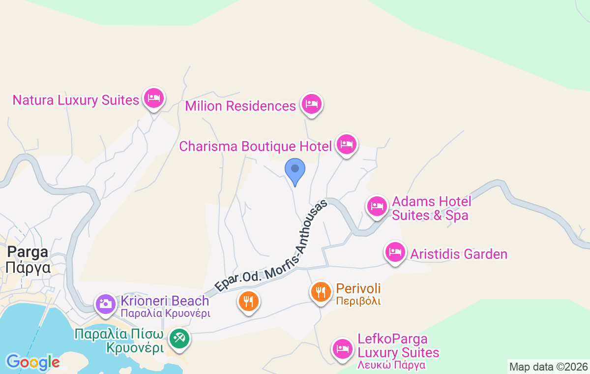Accommodation location map