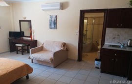 Amfitriti Apartments, Skala Sotiros, Thassos 4 Bed Studio No.11 Semi-based