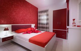 Rousko House, Sykia, Sithonia, 3 Bed Studio, Red