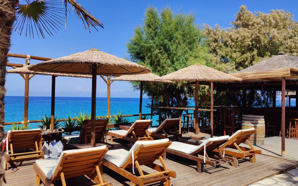 Pefkoulia plaža, Agios Nikitas, Lefkada