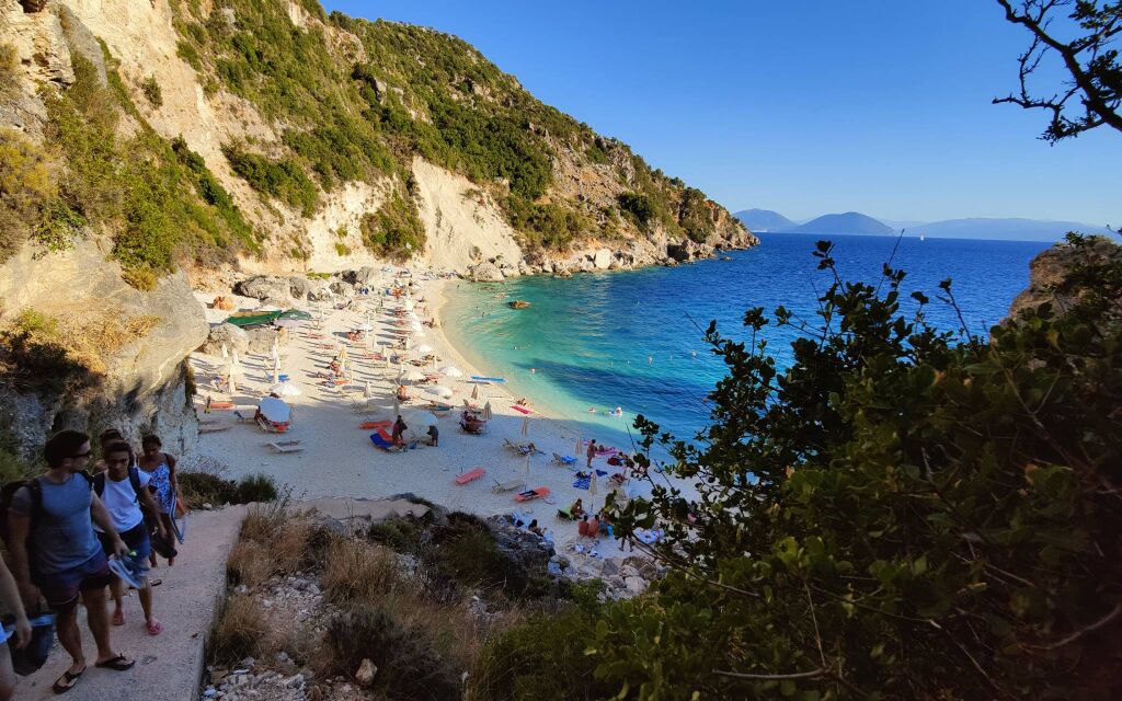Agiofili plaža, Vasiliki Lefkada