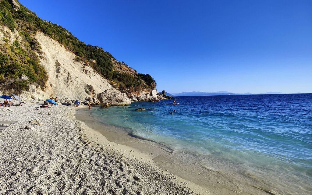 Agiofili plaža, Vasiliki, Lefkada