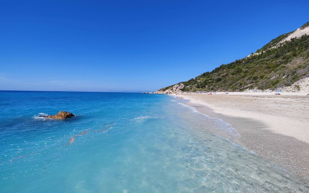Megali Petra beach Lefkada
