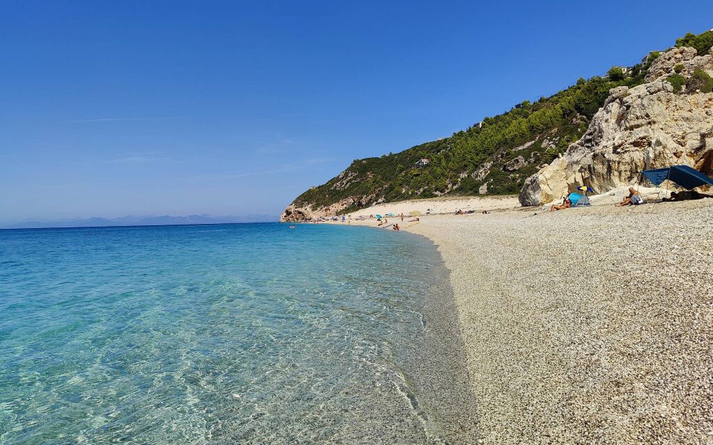 Milos beach Lefkada