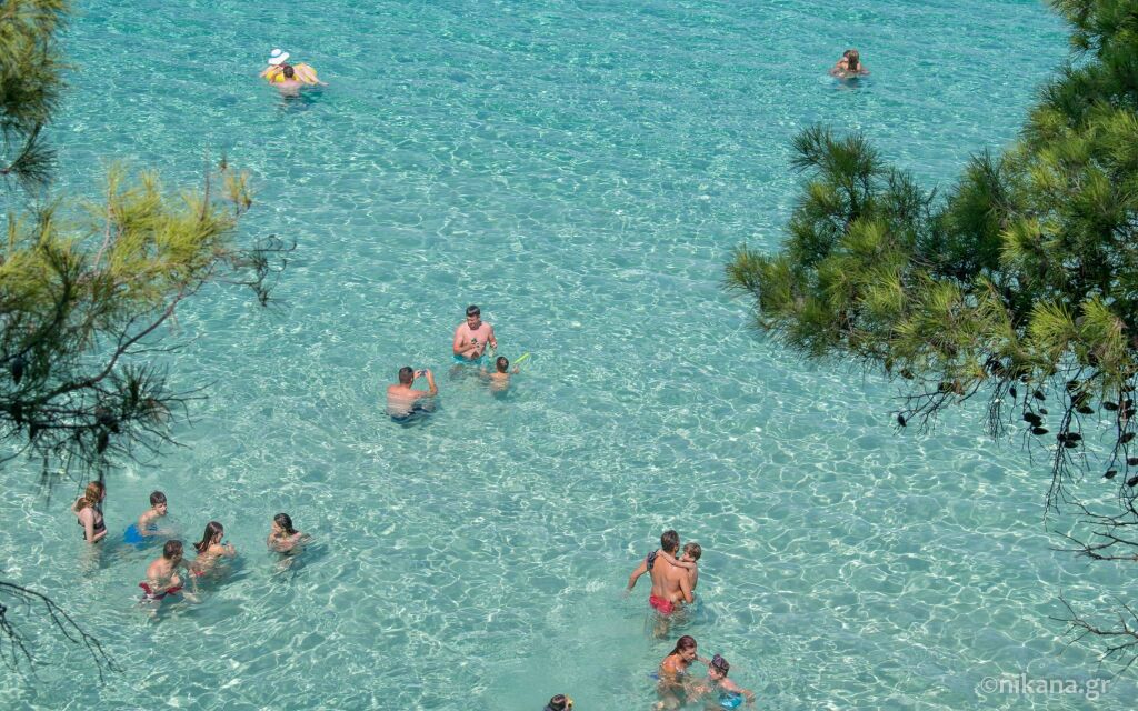 Mega Portokali plaža, voljena među porodicama