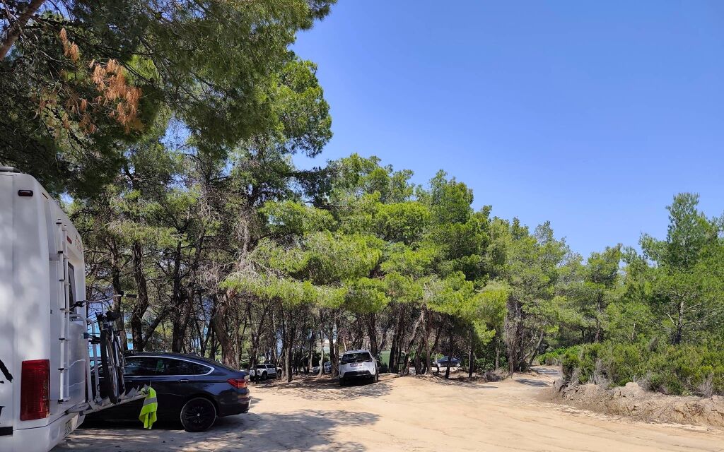 Mega Portokali plaža, Sarti, Sithonia