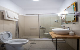 Anemelia Hotel Apartments, Vrahos, Epirus, 4 Bed Deluxe, Ground Floor