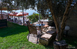 Anemelia Hotel Apartments, Vrahos, Epirus, 3 Bed Studio No. 2, Ground Floor, Garden View