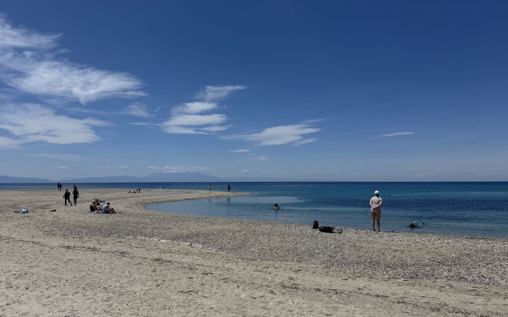 Possidi Cape plaža, Possidi, Kassandra