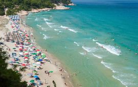 paradise beach thassos
