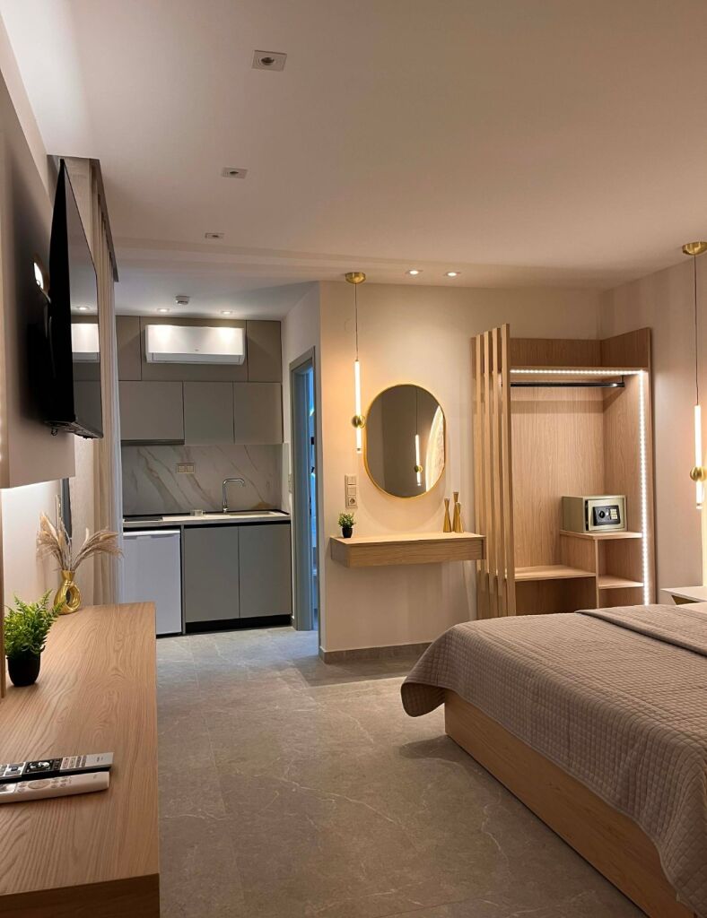 Emotions Apartments, Skala Potamia, Thassos, 4 Bed Studio
