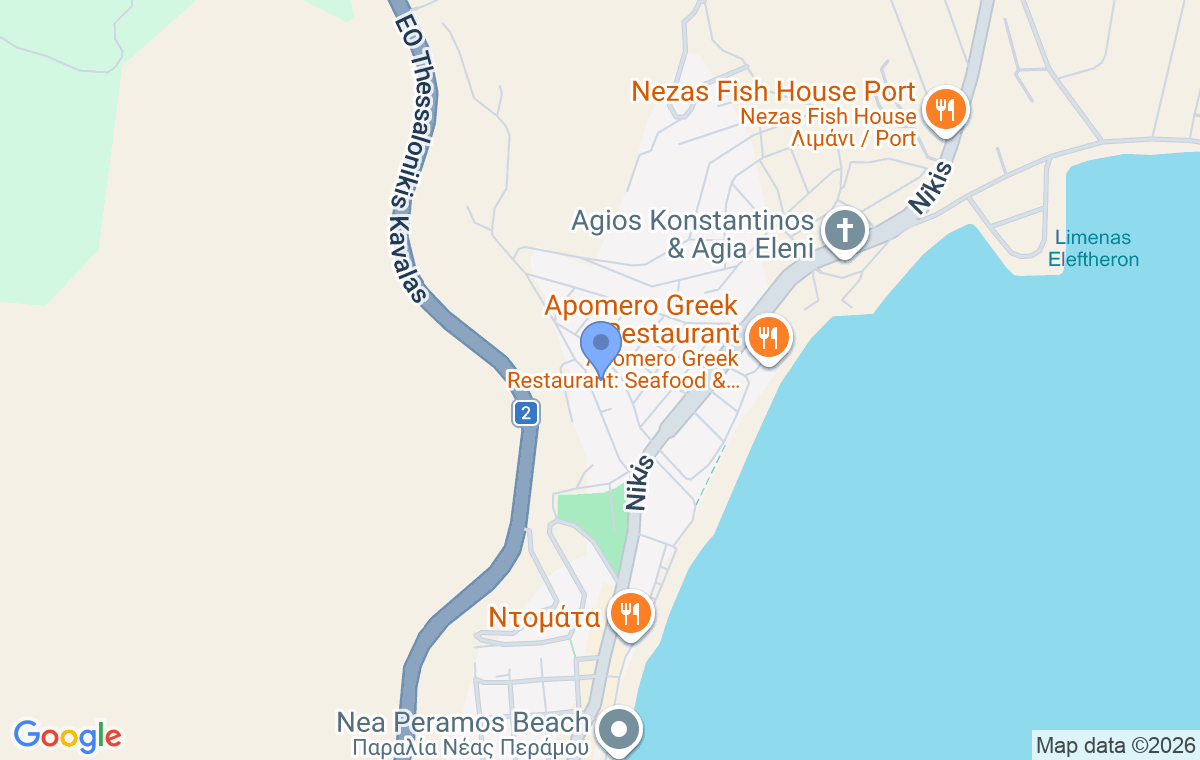 Accommodation location map