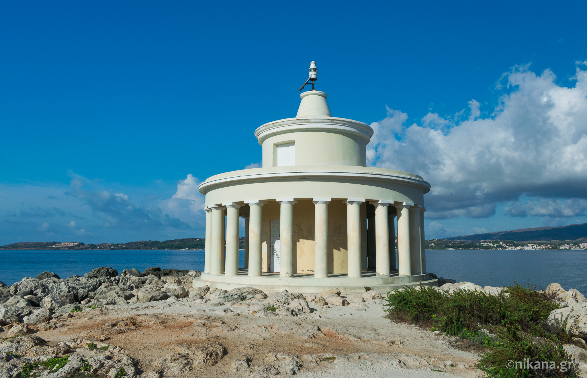 saint theodore lighthouse kefalonia