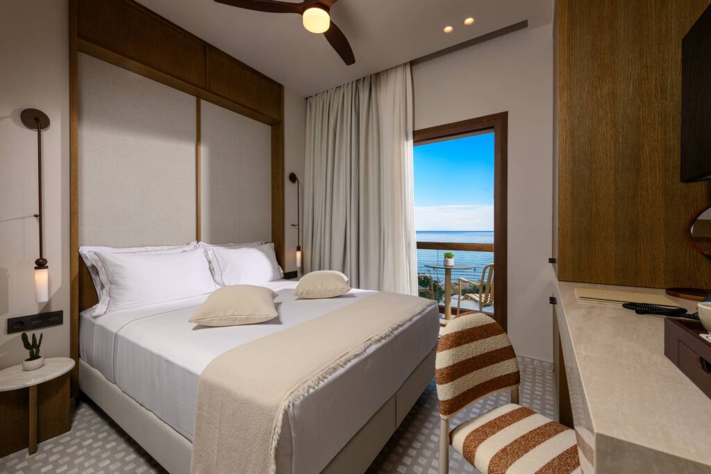 Enavlion Seaside Elegance Hotel, Golden Beach, Thassos, 4 Bed Room, Premium