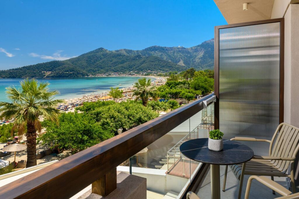 Enavlion Seaside Elegance Hotel, Golden Beach, Thassos, 4 Bed Room, Premium