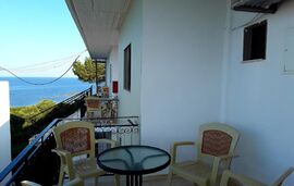 Tsoumas Rooms, Kastrosikia, Epirus, 2 Bedroom Apartment, Partial Sea View