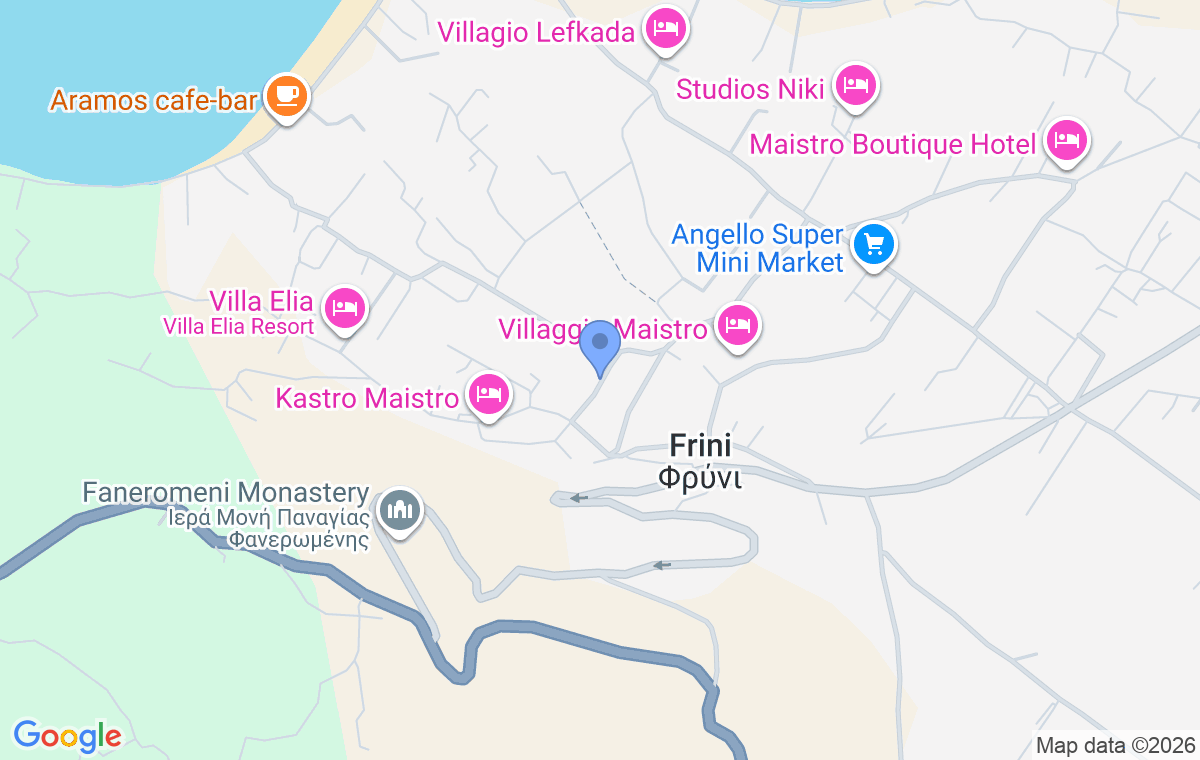 Mapa lokacije smeštaja