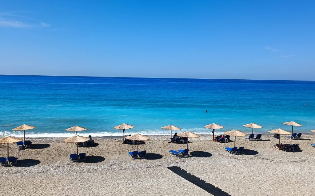 Gialos plaža, Athani, Lefkada