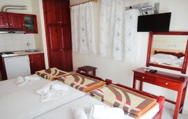 Elena Studios, Limenaria, Thassos, 2 Bed Studio (2+1), First Floor