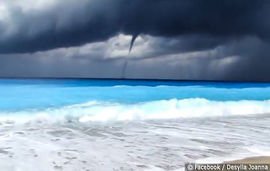 tornado lefkada greece 