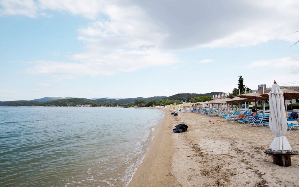 Gradska plaža u Toroniju, Toroni, Sithonia