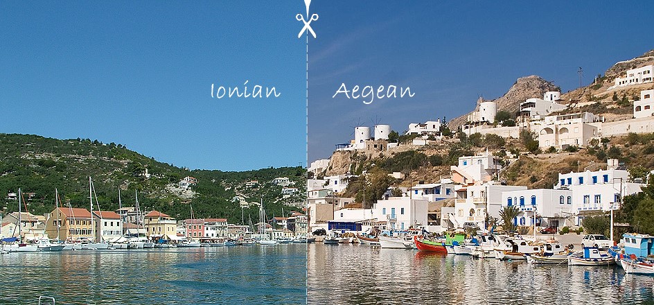 ionian aegean sea