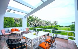 hestia beach front villa polychrono kassandra 7