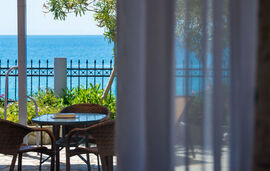 Ageri Pension, Potos, Thassos, 3 Bed Studio, Superior, Sea View, Ground Floor