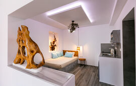 Ageri Pension, Potos, Thassos, 3 Bed Studio, Superior, Sea View, Ground Floor