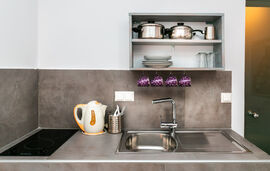 Ageri Pension, Potos, Thassos, 3 Bed Studio, Superior, Sea View, Ground Floor