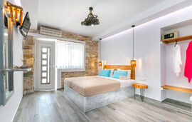 Ageri Pension, Potos, Thassos, 3 Bed Studio, Superior, Sea View, Ground Floor