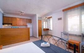 Ageri Pension, Potos, Thassos, 4 Bed Studio, Ground Floor, Garden View