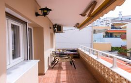 Ageri Pension, Potos, Thassos, 4 Bed Apartment, First Floor, Garden View