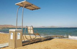 beach wheelchair