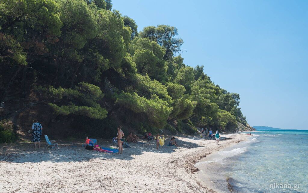 Elani plaža, Siviri, Kassandra prirodni deo