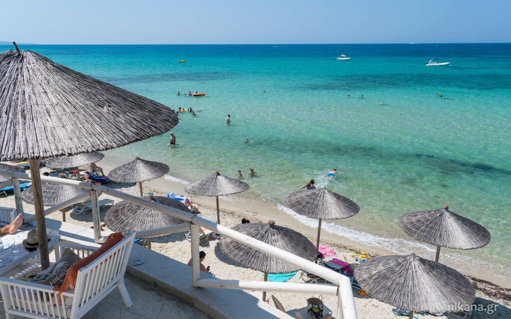 Elani plaža, Siviri, Kassandra