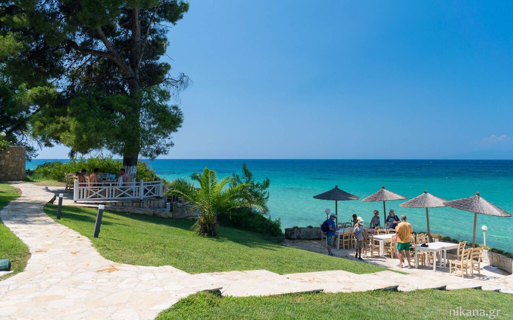 Elani plaža, Siviri, Kassandra