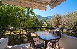 Anastasia Apartments, Skala Potamia, Thassos, 4 Bed Apartment, First Floor, No.1