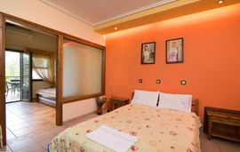 Anastasia Apartments, Skala Potamia, Thassos, 4 Bed Apartment, First Floor, No.3