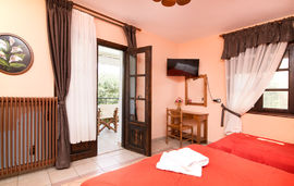 Anastasia Apartments, Skala Potamia, Thassos, 3 Bed Room, First Floor, No.4