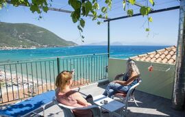 Steven Studios, Vasiliki, Lefkada, 2 Bed Studio, Sea View