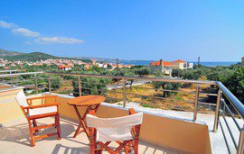 En Ethria Apartments, Limenaria, Thassos, 5 Bed Apartment, Two-level